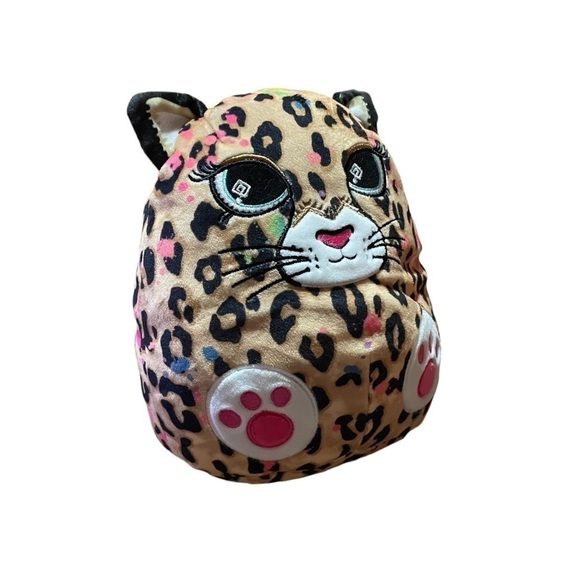 Duma the Leopard Squishmallow-Rare-Cleaned-Great Condition-no holes/rips - Picture 2 of 7